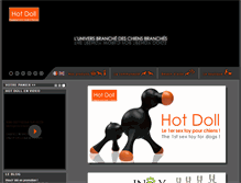 Tablet Screenshot of hotdollfordog.com
